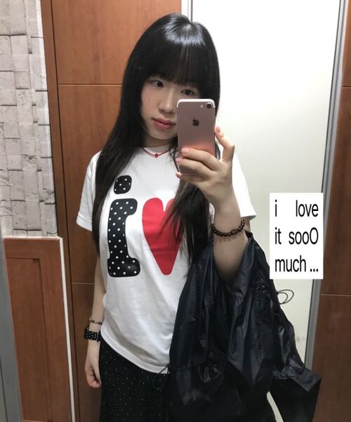 Video Jockey（ビデオジョッキー）の「ビビTシャツ[ホワイト]（Tシャツ/カットソー・レディース・ホワイト・X-SMALL/MEDIUM/SMALL）」の18枚目の写真