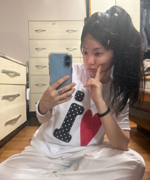 Video Jockey（ビデオジョッキー）の「ビビTシャツ[ホワイト]（Tシャツ/カットソー・レディース・ホワイト・X-SMALL/MEDIUM/SMALL）」の21枚目の写真