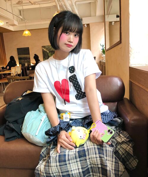 Video Jockey（ビデオジョッキー）の「ビビTシャツ[ホワイト]（Tシャツ/カットソー・レディース・ホワイト・X-SMALL/MEDIUM/SMALL）」の22枚目の写真
