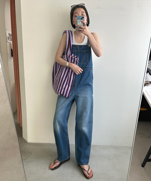 BONGUSTA(ボングスタ)の「《追加》BONGUSTA/ボングスタ naram striped トートバッグ(トートバッグ・レディース・アイボリー/パープル/パープル系その他/グリーン/キャメル・FREE)」の13枚目の写真