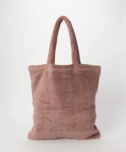 BONGUSTA(ボングスタ)の「《追加》BONGUSTA/ボングスタ naram striped トートバッグ(トートバッグ・レディース・アイボリー/パープル/パープル系その他/グリーン/キャメル・FREE)」の19枚目の写真