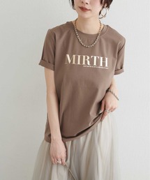 【LARUTA】シルケットロゴTシャツ