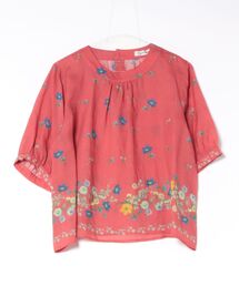 SUPER HAKKA | セルロース麻　エブリウェアーフラワープリントブラウス(シャツ/ブラウス)