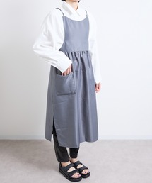 nicott（ニコット）の「NC : ND マルチwayワンピースエプロン（エプロン）」