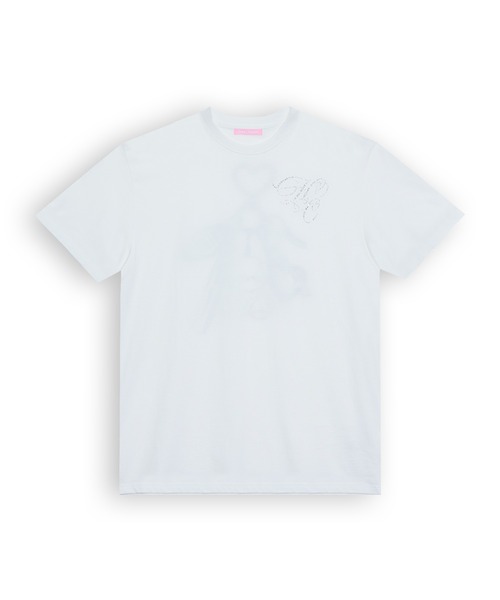 Honey Cinnamon(ハニーシナモン)の「dog charm Tシャツ(Tシャツ/カットソー・レディース・ホワイト/ブラック・FREE)」の10枚目の写真