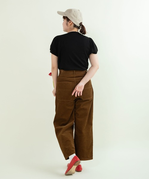 CHILD WOMAN（チャイルドウーマン）の「8Ｗコーデュロイ 5ポケットパンツ（その他パンツ・レディース・ダークブラウン・36/38）」の10枚目の写真