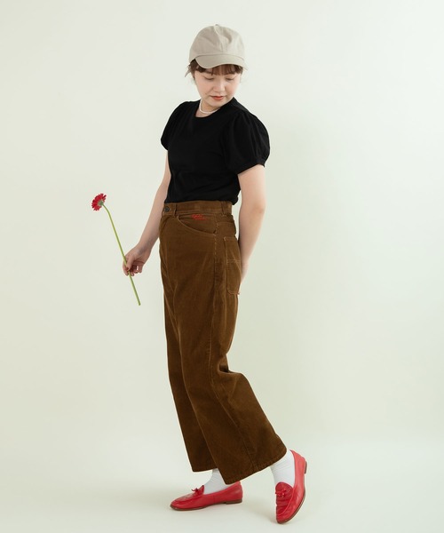 CHILD WOMAN（チャイルドウーマン）の「8Ｗコーデュロイ 5ポケットパンツ（その他パンツ・レディース・ダークブラウン・36/38）」の9枚目の写真