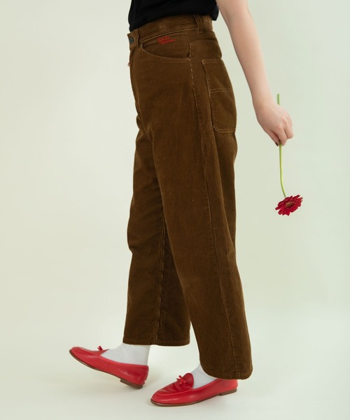 CHILD WOMAN（チャイルドウーマン）の「8Ｗコーデュロイ 5ポケットパンツ（その他パンツ・レディース・ダークブラウン・36/38）」の3枚目の写真