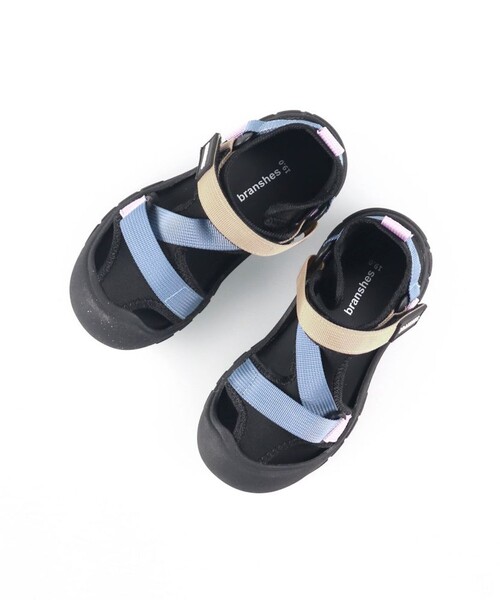 BRANSHES(ブランシェス)の「つま先ガードソールベルトサンダル(サンダル・キッズ・ブラック/カラフル・18.0cm/17.0cm/20.0cm/19.0cm/21.0cm/16.0cm/15.0cm/14.0cm)」の18枚目の写真