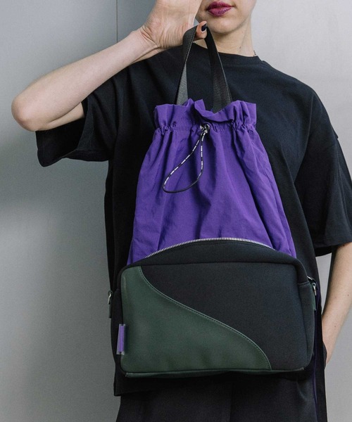 MARECHAL TERRE(マルシャルテル)の「2Wayショルダーバック(ショルダーバッグ・レディース・ダークグレー/グリーン/グレイッシュベージュ/ブラック・FREE)」の8枚目の写真