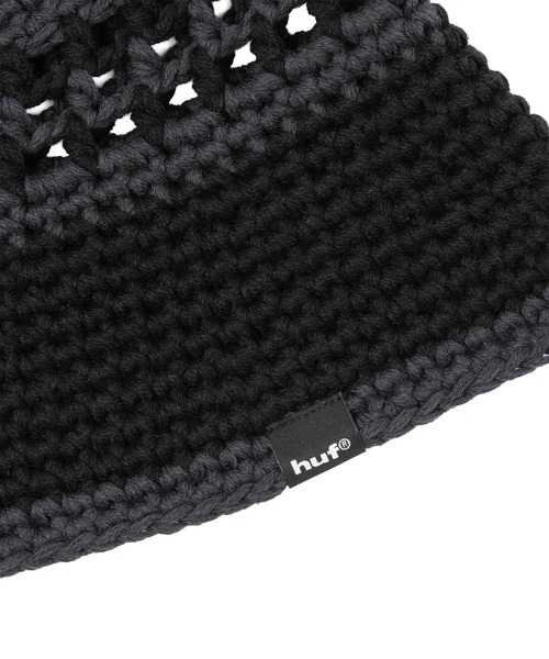 HUF（ハフ）の「DUAL MESH CROCHET HAT（ハット・メンズ・ブラック/ピンク系その他/オリーブ・O/S）」の8枚目の写真