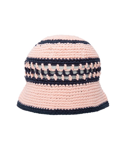 HUF（ハフ）の「DUAL MESH CROCHET HAT（ハット・メンズ・ブラック/ピンク系その他/オリーブ・O/S）」の13枚目の写真