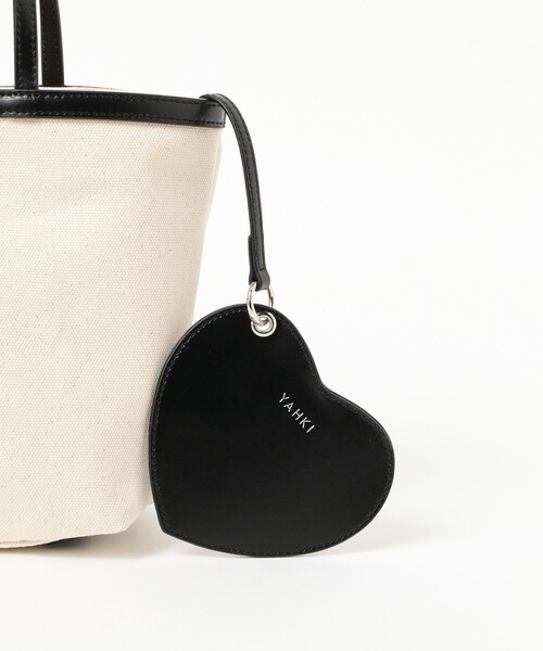 Ray BEAMS(レイビームス)の「YAHKI / YH-814 TOTE BAG(トートバッグ・レディース・ワイン/ブラック・ONE SIZE)」の4枚目の写真