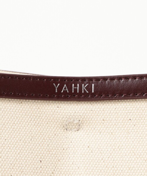 Ray BEAMS(レイビームス)の「YAHKI / YH-814 TOTE BAG(トートバッグ・レディース・ワイン/ブラック・ONE SIZE)」の11枚目の写真