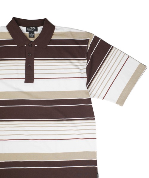 Cal Top(キャルトップ)の「【T19】【Cal Top/キャルトップ】JERSEY POLO SHIRTS(ポロシャツ・メンズ・ブラック/ブルー/レッド/グレー/グリーン/ブラウン・SMALL/MEDIUM/LARGE/X-LARGE/XX-LARGE)」の22枚目の写真