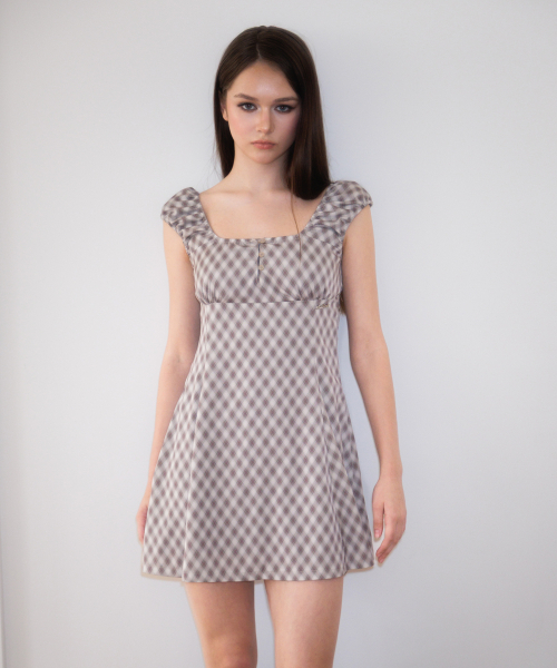 ROSEFRANTZ（ロゼフランツ）の「Puff Sleeve Romantic Mini Dress [Brown]（ワンピース・レディース・アッシュブラウン・SMALL/MEDIUM）」の7枚目の写真