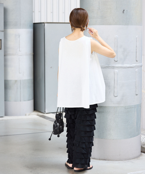 IENA(イエナ)の「オーガニックコットン テントラインプルオーバー(Tシャツ/カットソー・レディース・ブラック/ブラウン/ホワイト・FREE)」の20枚目の写真