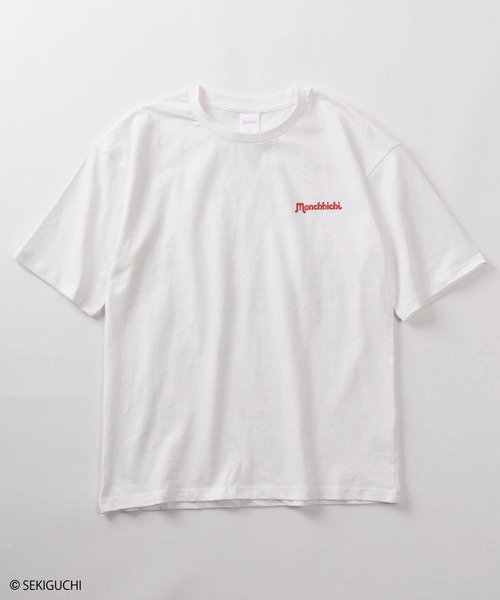 SlashDate（スラッシュデイト）の「【98】【Monchhichi/モンチッチ】フロント＆バックプリント クルーネックTシャツ/ベビチッチ/ロゴワンポイント/レディース（Tシャツ/カットソー・レディース・ホワイト系2/ブラック系2/ブラック系3/ホワイト系1/ブラック系1/ホワイト系3・FREE）」の17枚目の写真
