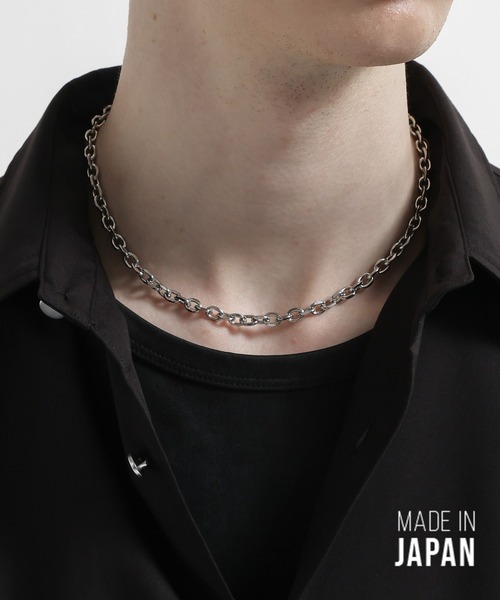 HARE(ハレ)の「【MADE IN JAPAN】URBANステンレスネックレス(HARE)(ネックレス・メンズ・シルバー系その他3/シルバー系その他2/シルバー/シルバー系その他・FREE)」の1枚目の写真