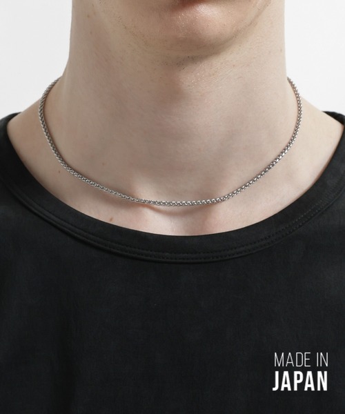 HARE(ハレ)の「【MADE IN JAPAN】URBANステンレスネックレス(HARE)(ネックレス・メンズ・シルバー系その他3/シルバー系その他2/シルバー/シルバー系その他・FREE)」の3枚目の写真