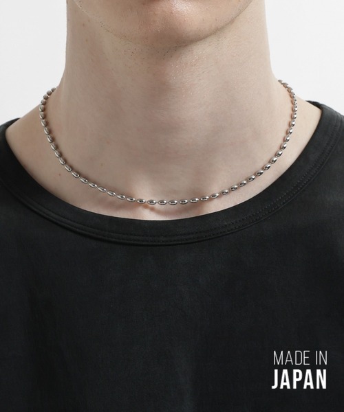 HARE(ハレ)の「【MADE IN JAPAN】URBANステンレスネックレス(HARE)(ネックレス・メンズ・シルバー系その他3/シルバー系その他2/シルバー/シルバー系その他・FREE)」の4枚目の写真