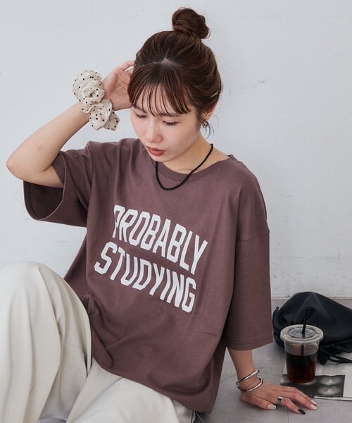Enlude/Yunisex Carleg ロゴ дросс‑футболка (CarleglogodrosT)