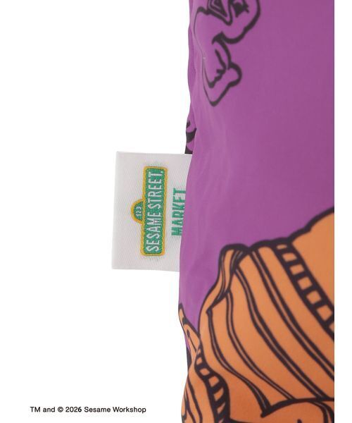 SESAME STREET(セサミストリート)の「パッカブルエコバッグ(エコバッグ/サブバッグ・レディース・ピンク/ブルー/パープル・F)」の10枚目の写真