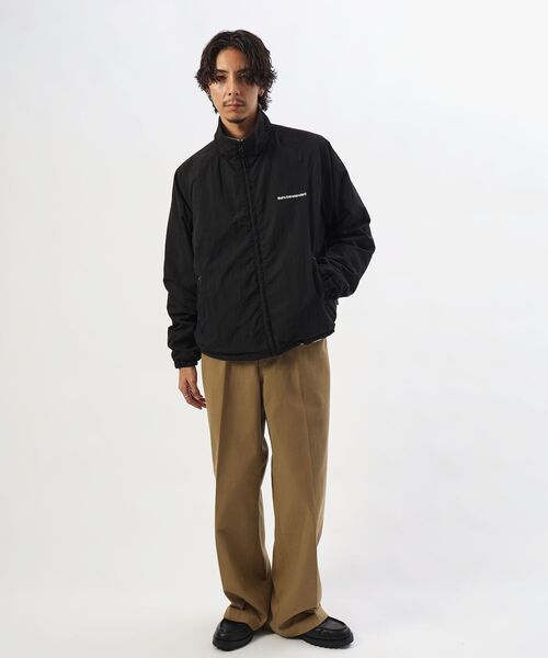 FFEIN(フェイン)の「【撥水加工】FFEIN(フェイン)リバーシブル撥水加工ナイロンフリースジャケット /リバーシブル ナイロン フリース スタンド フルジップ 刺繍 ワンポイント ドローコード(その他アウター・メンズ・ネイビー/ブラック/ブラウン/アイボリー・SMALL/MEDIUM/LARGE)」の10枚目の写真