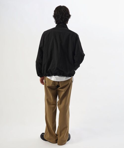 FFEIN(フェイン)の「【撥水加工】FFEIN(フェイン)リバーシブル撥水加工ナイロンフリースジャケット /リバーシブル ナイロン フリース スタンド フルジップ 刺繍 ワンポイント ドローコード(その他アウター・メンズ・ネイビー/ブラック/ブラウン/アイボリー・SMALL/MEDIUM/LARGE)」の12枚目の写真