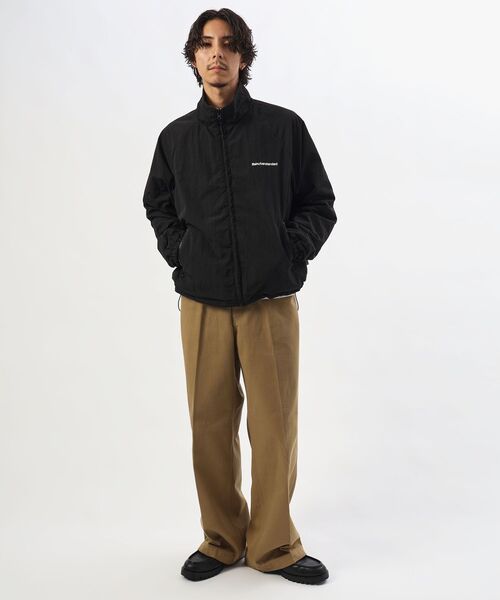 FFEIN(フェイン)の「【撥水加工】FFEIN(フェイン)リバーシブル撥水加工ナイロンフリースジャケット /リバーシブル ナイロン フリース スタンド フルジップ 刺繍 ワンポイント ドローコード(その他アウター・メンズ・ネイビー/ブラック/ブラウン/アイボリー・SMALL/MEDIUM/LARGE)」の14枚目の写真