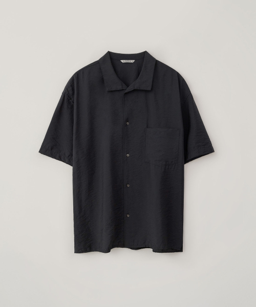 BLANKROOM(ブランクルーム)の「ニロハーフシャツ_NAVY(シャツ/ブラウス・メンズ・その他・1/2/4/3)」の1枚目の写真