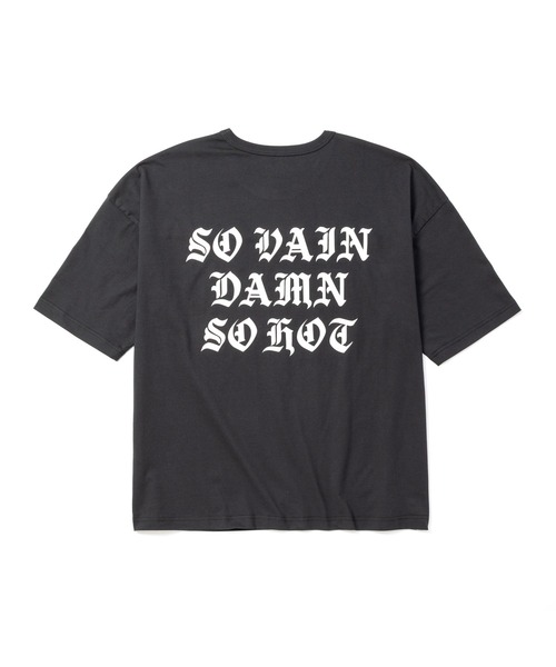 CALEE(キャリー)の「×SHELTECH(R) LOGO FOOT BALL TEE <B TYPE>(Tシャツ/カットソー・メンズ・ブラック・MEDIUM/LARGE/X-LARGE)」の2枚目の写真