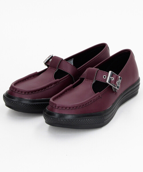 CONVERSE（コンバース）の「CONVERSE/コンバース ALL STAR LIGHT T-STRAP SY OX[23.0~25.0cm]　限定展開（スニーカー・レディース・ブラック/ワインレッド・24.0cm/23.0cm/25.0cm）」の9枚目の写真