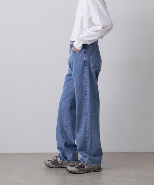 YLEVE(イレーヴ)の「YLEVE / 13.5oz DENIM STRAIGHT(デニムパンツ・メンズ・グレー/ブルー・5/3/4)」の3枚目の写真