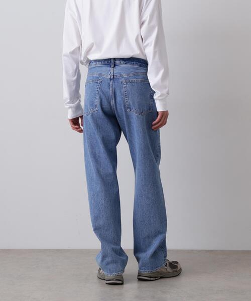 YLEVE(イレーヴ)の「YLEVE / 13.5oz DENIM STRAIGHT(デニムパンツ・メンズ・グレー/ブルー・5/3/4)」の4枚目の写真