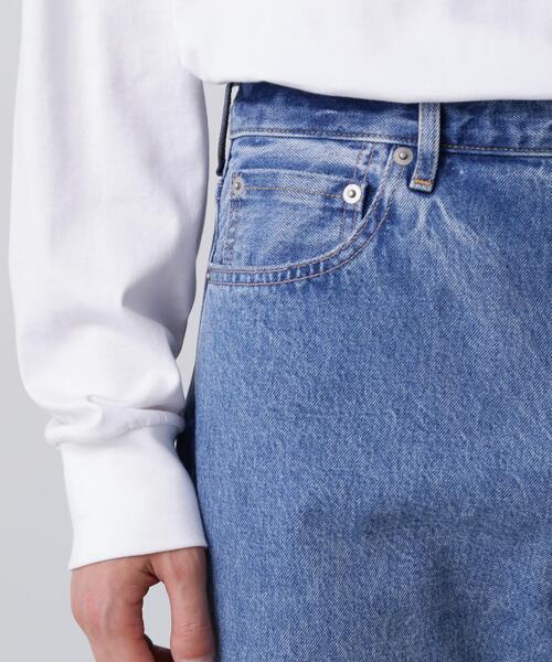 YLEVE(イレーヴ)の「YLEVE / 13.5oz DENIM STRAIGHT(デニムパンツ・メンズ・グレー/ブルー・5/3/4)」の6枚目の写真
