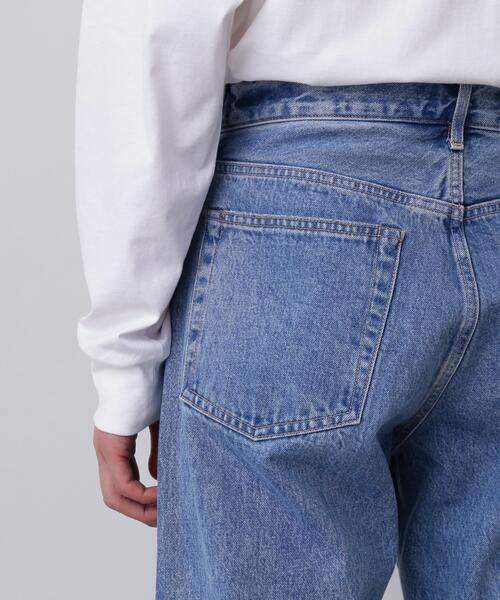 YLEVE(イレーヴ)の「YLEVE / 13.5oz DENIM STRAIGHT(デニムパンツ・メンズ・グレー/ブルー・5/3/4)」の7枚目の写真
