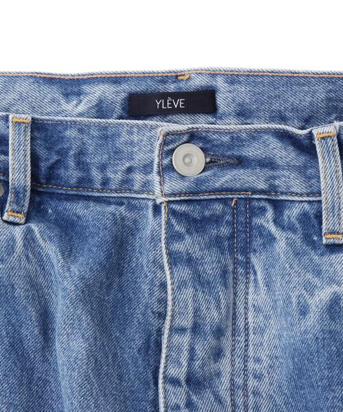 YLEVE(イレーヴ)の「YLEVE / 13.5oz DENIM STRAIGHT(デニムパンツ・メンズ・グレー/ブルー・5/3/4)」の9枚目の写真