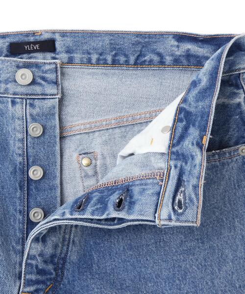 YLEVE(イレーヴ)の「YLEVE / 13.5oz DENIM STRAIGHT(デニムパンツ・メンズ・グレー/ブルー・5/3/4)」の13枚目の写真