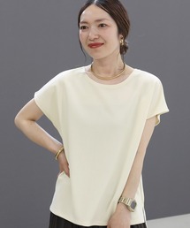 カットジョーゼットフレンチプルオーバー