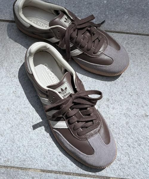 adidas Originals(アディダスオリジナルス)の「《追加》【adidas originals】 SAMBA OG:スニーカー ID1481(スニーカー・レディース・ブラウン・23.5cm/23cm/22.5cm/25cm/24.5cm/24cm)」の7枚目の写真