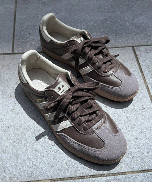 adidas Originals(アディダスオリジナルス)の「《追加》【adidas originals】 SAMBA OG:スニーカー ID1481(スニーカー・レディース・ブラウン・23.5cm/23cm/22.5cm/25cm/24.5cm/24cm)」の8枚目の写真