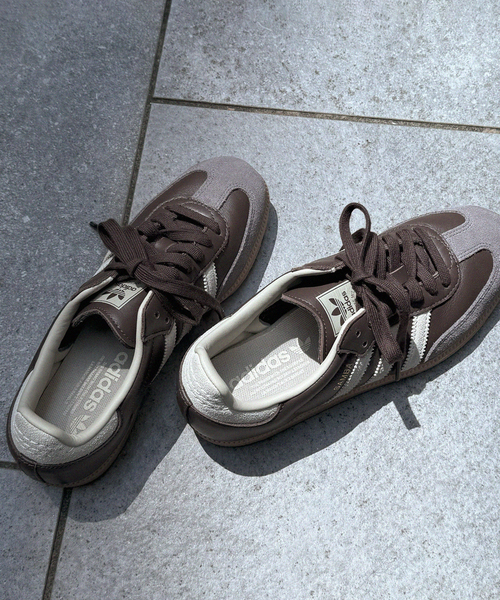 adidas Originals(アディダスオリジナルス)の「《追加》【adidas originals】 SAMBA OG:スニーカー ID1481(スニーカー・レディース・ブラウン・23.5cm/23cm/22.5cm/25cm/24.5cm/24cm)」の9枚目の写真