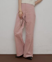 コーデュロイフレアパンツ