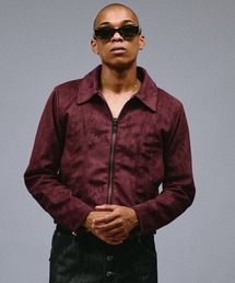 ANDER HUNK（アンダーハンク）の「Faux Suede Riders Compact Jacket /フェイクスエードライダースコンパクトジャケット（ブルゾン）」