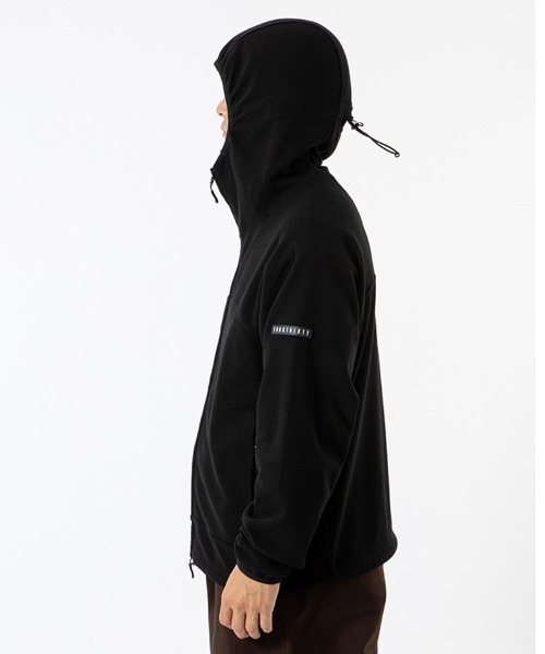 430（フォーサーティ）の「mpa4187-THERMAL ZIP HOODED PARKA ジップアップパーカー(26-153)（パーカー・メンズ・ブラック/ネイビー/ブラック系その他/ネイビー系・1/2/3/0）」の19枚目の写真
