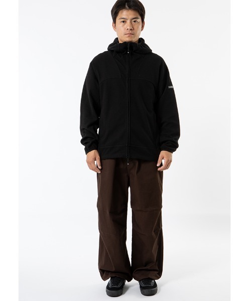 430（フォーサーティ）の「mpa4187-THERMAL ZIP HOODED PARKA ジップアップパーカー(26-153)（パーカー・メンズ・ブラック/ネイビー/ブラック系その他/ネイビー系・1/2/3/0）」の12枚目の写真
