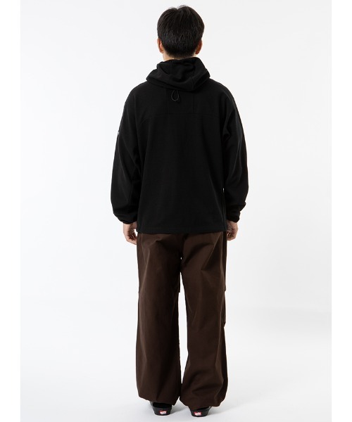 430（フォーサーティ）の「mpa4187-THERMAL ZIP HOODED PARKA ジップアップパーカー(26-153)（パーカー・メンズ・ブラック/ネイビー/ブラック系その他/ネイビー系・1/2/3/0）」の14枚目の写真