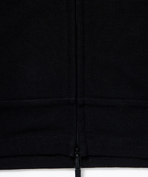 430（フォーサーティ）の「mpa4187-THERMAL ZIP HOODED PARKA ジップアップパーカー(26-153)（パーカー・メンズ・ブラック/ネイビー/ブラック系その他/ネイビー系・1/2/3/0）」の16枚目の写真
