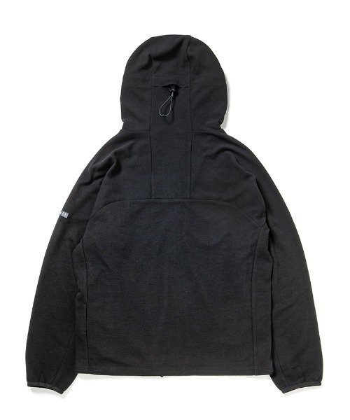 430（フォーサーティ）の「mpa4187-THERMAL ZIP HOODED PARKA ジップアップパーカー(26-153)（パーカー・メンズ・ブラック/ネイビー/ブラック系その他/ネイビー系・1/2/3/0）」の9枚目の写真